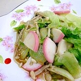 朝食に一品・野菜メニュー☆　簡単「レタス炒め」
